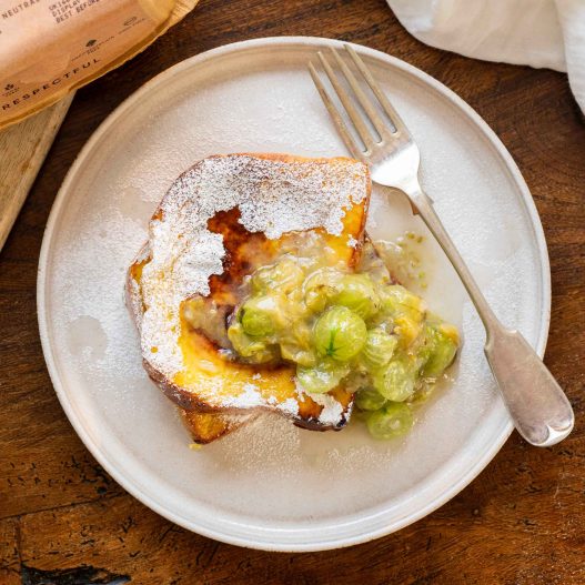 Gooseberry french toast